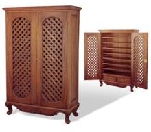 wood carved cabinet