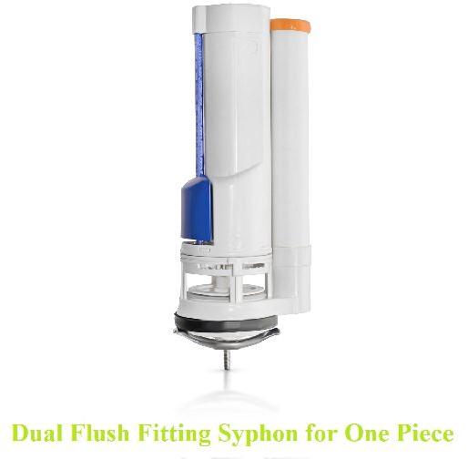 PVC Dual Flush Syphon, Color : Multicolor