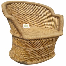 Ecowoodies Bamboo Chair, Size : 18*18*36 in Inches