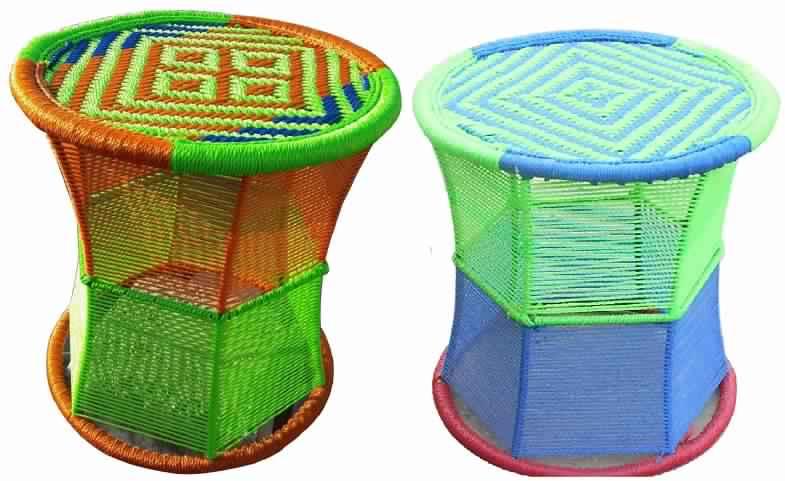 Ecowoodies Dicentra HandiCraft Indoor/Outdoor Bar Stool