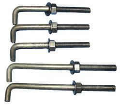 Round Iron Foundation Bolts, for Automobiles, Automotive Industry, Fittings, Size : 0-15mm, 15-30mm