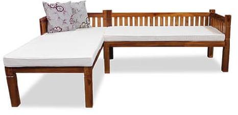 L Shape Wooden Sofa Set, Style : Classy