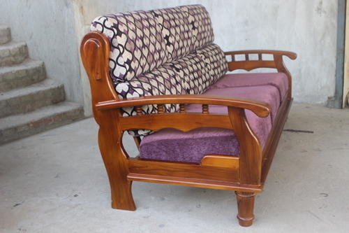 Natural Teak Wood Sofa Set For Home