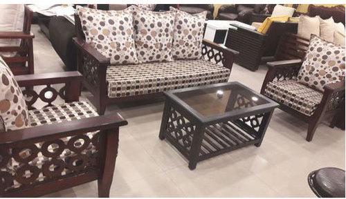 Traditional Wooden Sofa Set