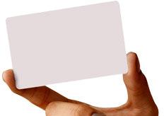 Blank PVC ID Card Box