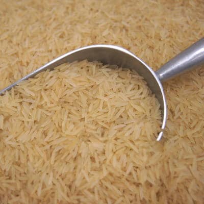 Soft Organic Golden Basmati Rice, Packaging Size : 10kg, 1kg, 20kg, 25kg
