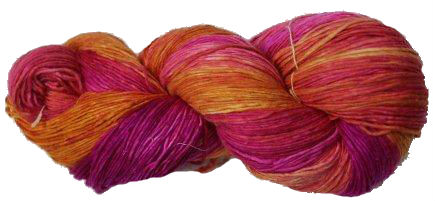 100% Pure Mulberry Raw Silk - 3 ply Great for knitting, crochet, weaving, mixed media