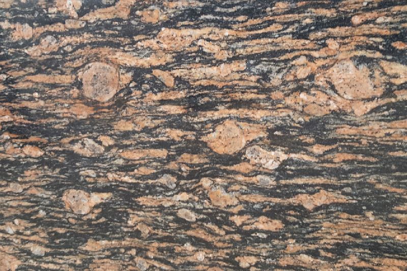 Bush Hammered Fire Red Granite Slab, Size : Multisizes