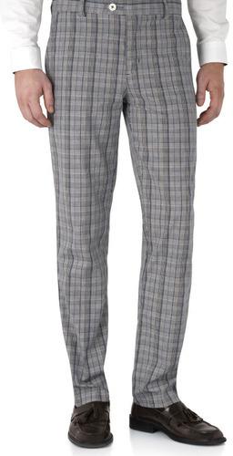 Mens Checked Trouser