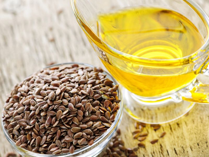 Organic Flaxseed oil, for Medicine