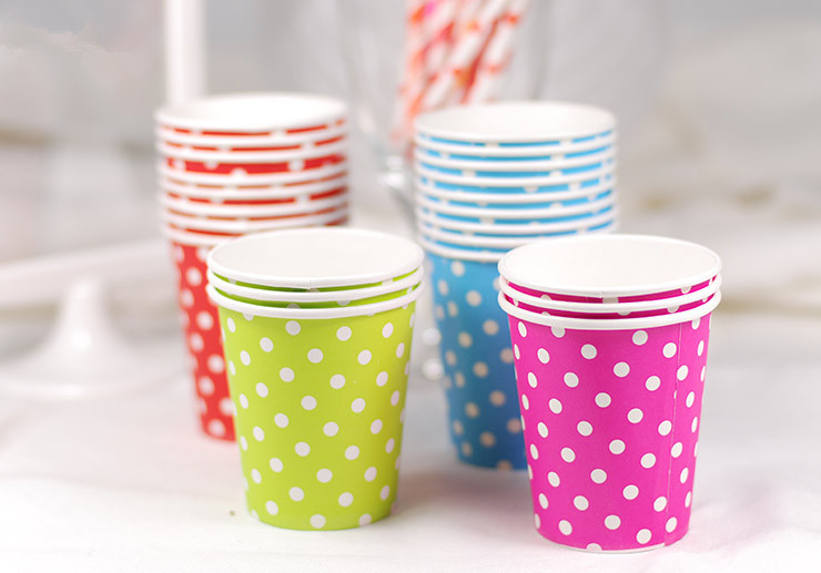 Round Disposable Paper Cup, for Cold Drinks, Food, Style : Single Wall