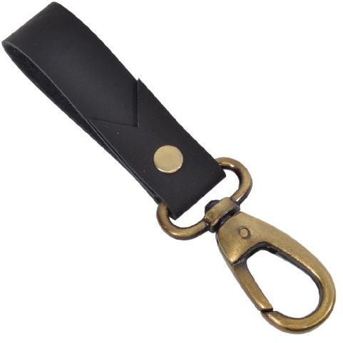 Customized Buffalo Leather Keychain