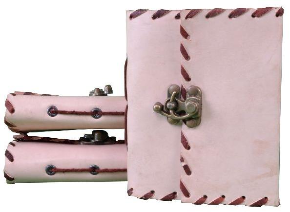 Handmade Genuine Leather Journal Antique Side Stitching Notebook