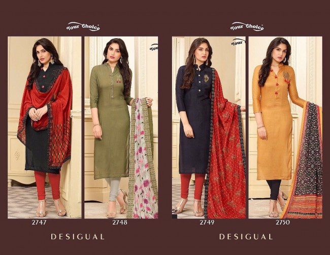 Desiguel Designer Hand Work and Printed Salwar Kameez