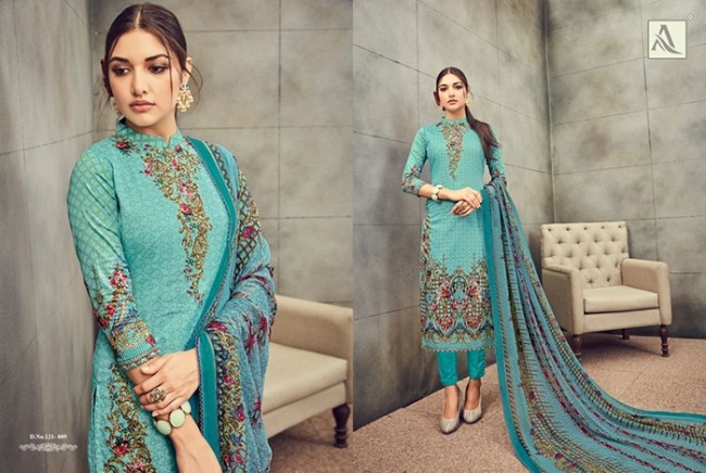 Mahnoor Alok Cotton Digital Style Print cut suits