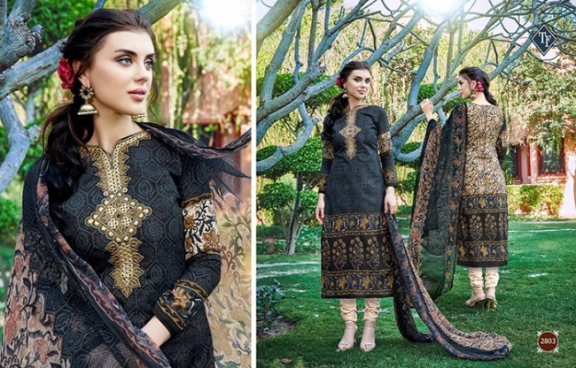 Print workSalwar Kameez Suit Dress Material