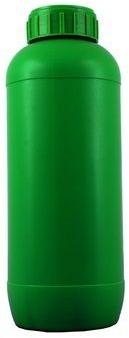 Green HDPE Emida Shaped Bottle, Pattern : Plain