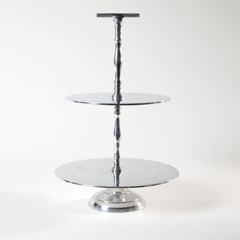 Iron Cycle cake stand, Height: 6 inch, Capacity: 1000 ml