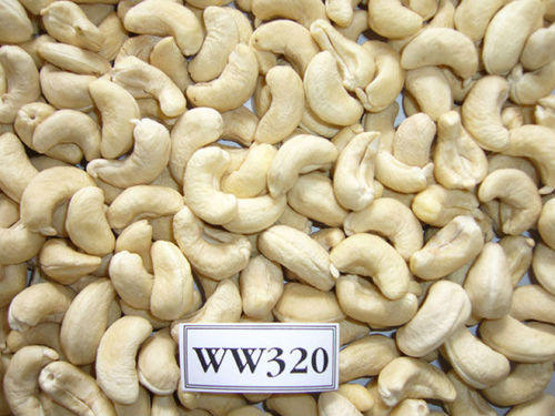 W320 cashew nuts, Certification : FSSAI Certified