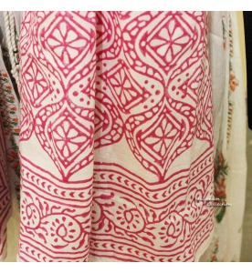 Ethnic Pink Scarf