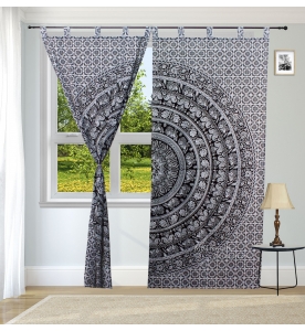 Full Size Trippy Curtain