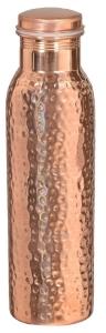 Hammered Copper Water Bottle