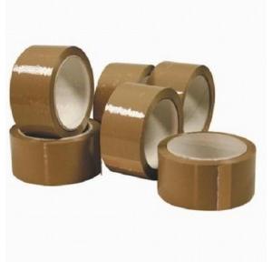96mm Brown BOPP Tape, for Sealing, Binding, Packaging., Feature : Water Proof