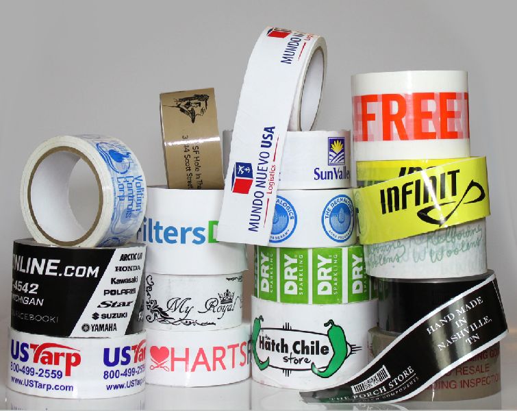 96mm Printed Tape, for Sealing, Binding, Packaging., Feature : Water Proof