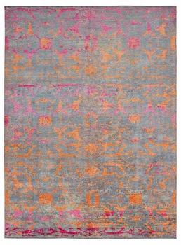 hand knotted tibetan style carpet