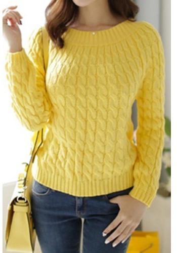 Women Knitted Top, Technics : Attractive Pattern
