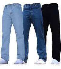 Plain Casual Denim Jeans, Color : Black, Blue