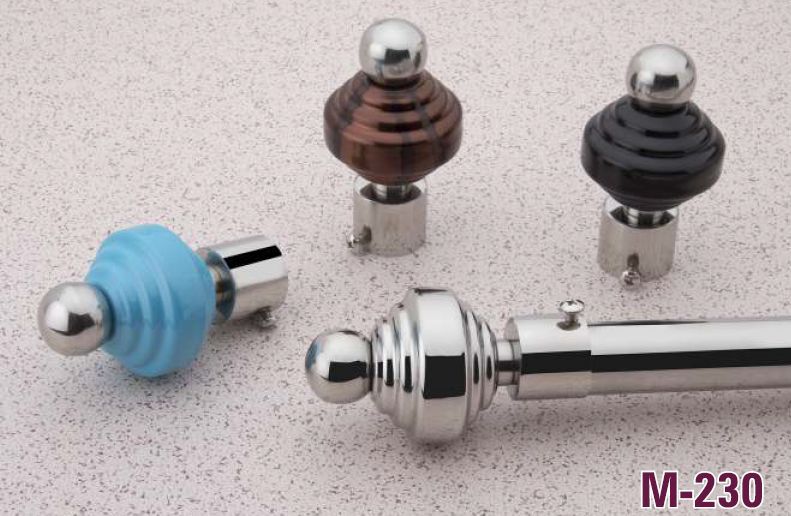 M-230 Stainless Steel Curtain Brackets