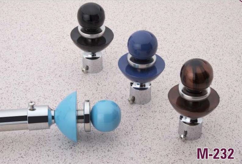 M-232 Stainless Steel Curtain Brackets