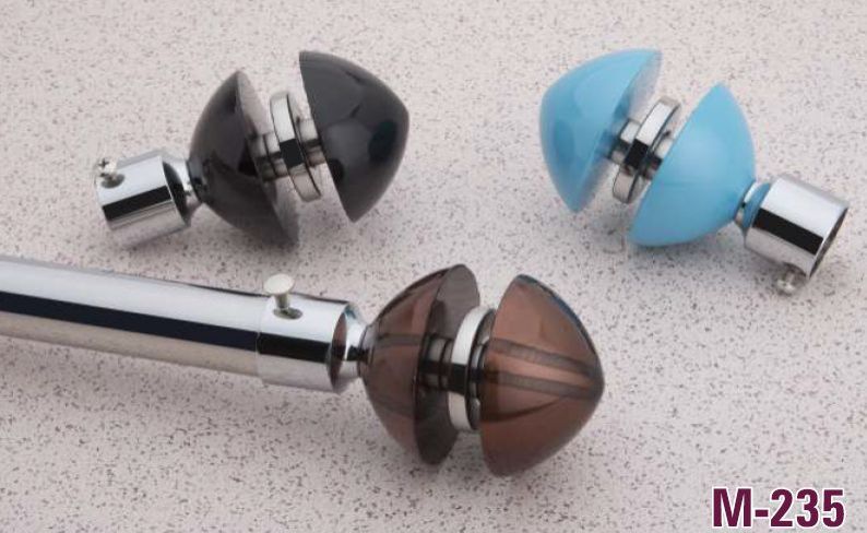 M-235 Stainless Steel Curtain Brackets