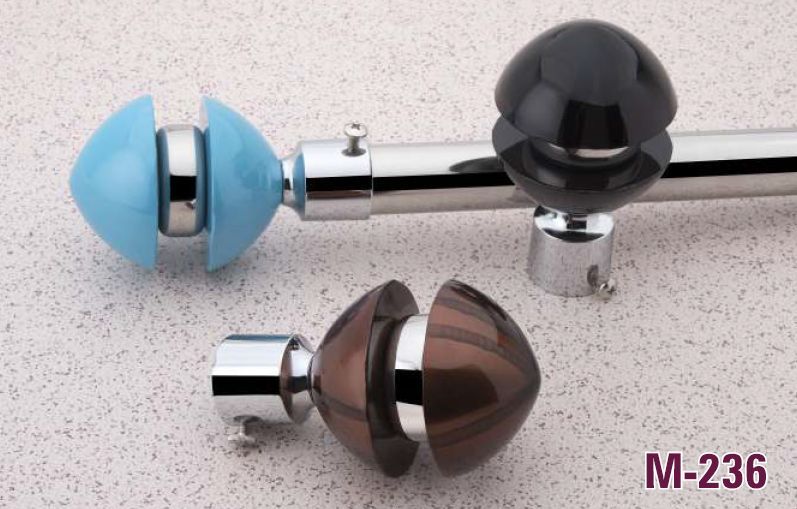 M-236 Stainless Steel Curtain Brackets