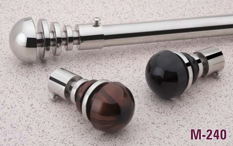 M-240 Stainless Steel Curtain Brackets