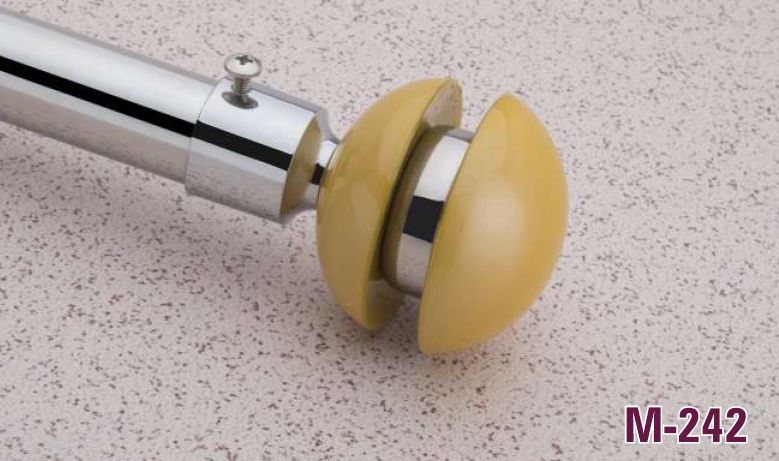 M-242 Stainless Steel Curtain Brackets