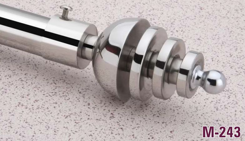 M-243 Stainless Steel Curtain Brackets