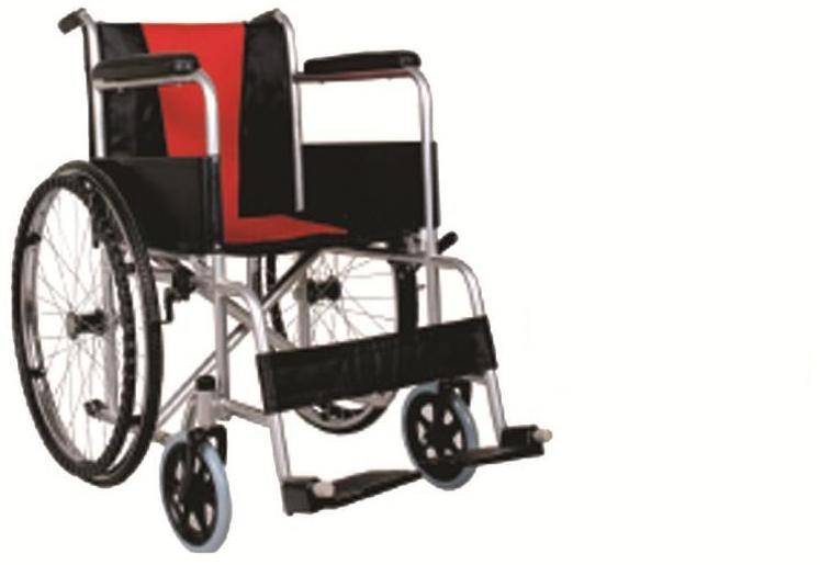 Red Cushion Wheelchair