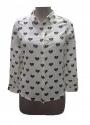 WOMEN HEART PRINT SHIRT