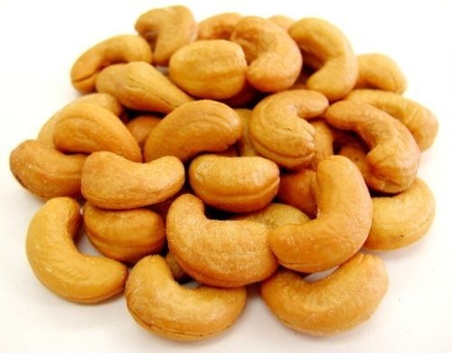 Salted Cashew Nuts, for Snacks, Color : Golden