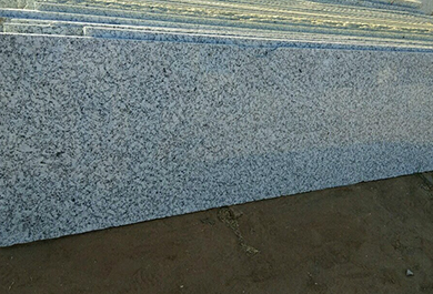 Polished P White Granite Slab