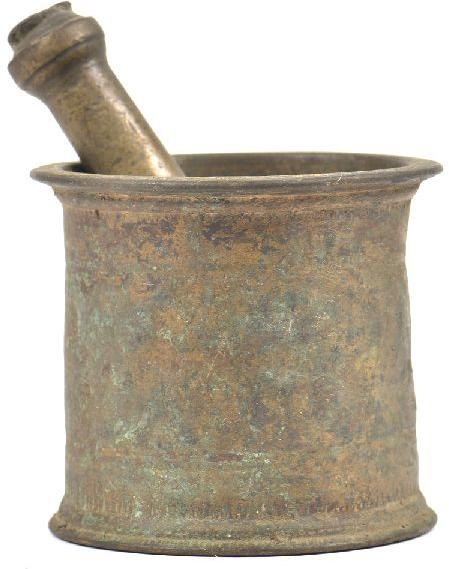 Brass Imam Dasta (Mortar and Pestle)