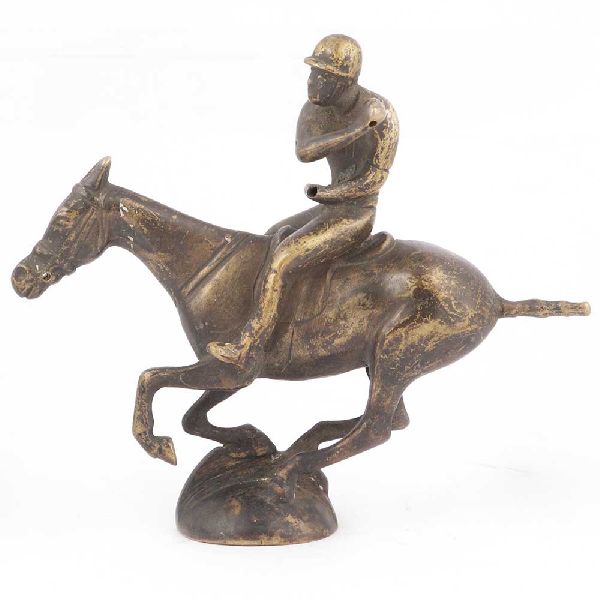 Bronze Polo Horseman