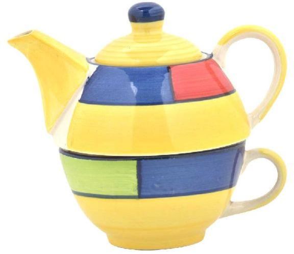 Ceramic Cup With Kettle Set