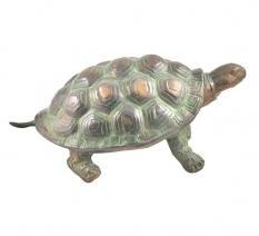 Handmade Brass Vaastu Tortoise With Patina, Color : Golden