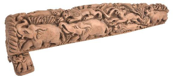 Indian forest Animal Carved on Wood Masterpiece