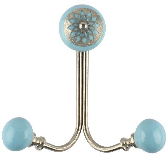Turquoise Strewn Flat Wired Hooks