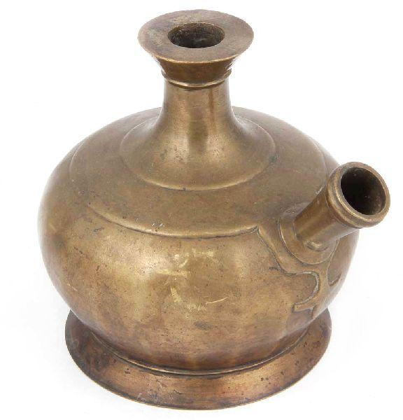 Vintage Handcrafted Brass Hookah Pot