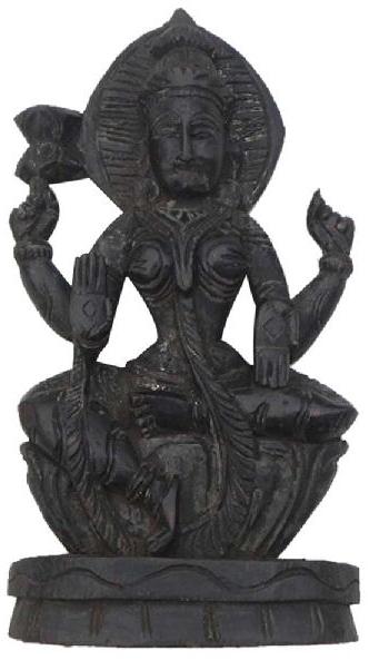 Wooden Lakshmi Ji Statue
